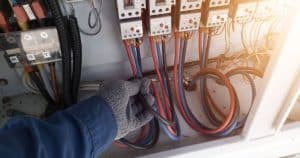 Compteur branché en triphasé