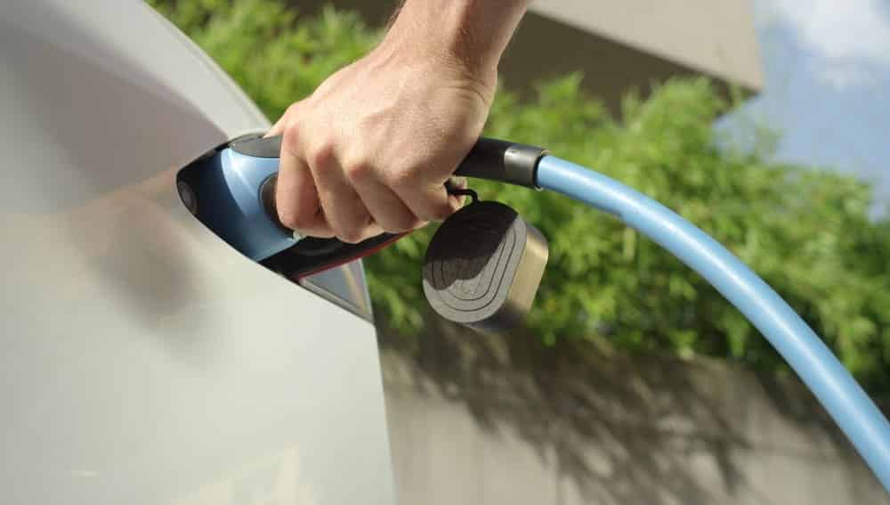 recharge-de-vehicule Recharge d'un véhicule électrique
