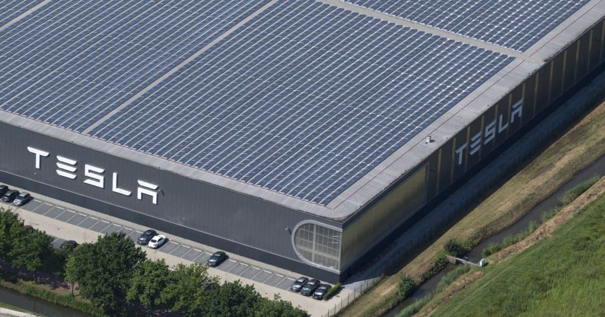 Usine de panneaux solaires Tesla