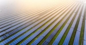 Ferme de panneaux solaires