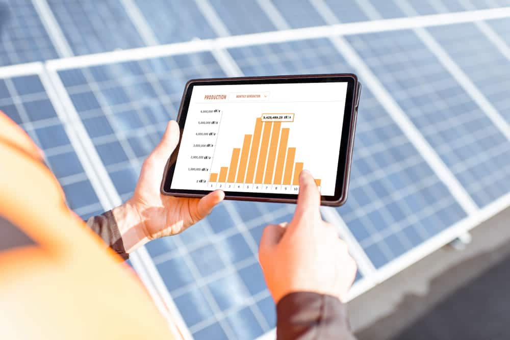 Production des panneaux solaires