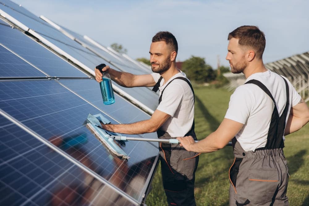 Société de nettoyage de panneaux solaires