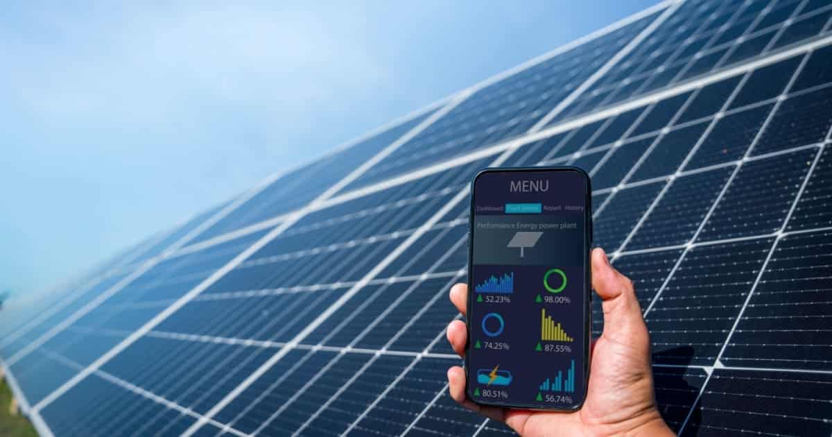 Application suivi de production photovoltaïque