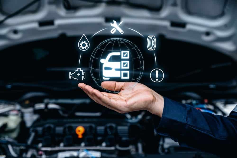 Batterie de voiture et panneau solaire