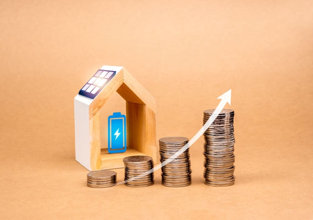 Économies réalisées avec batterie solaire