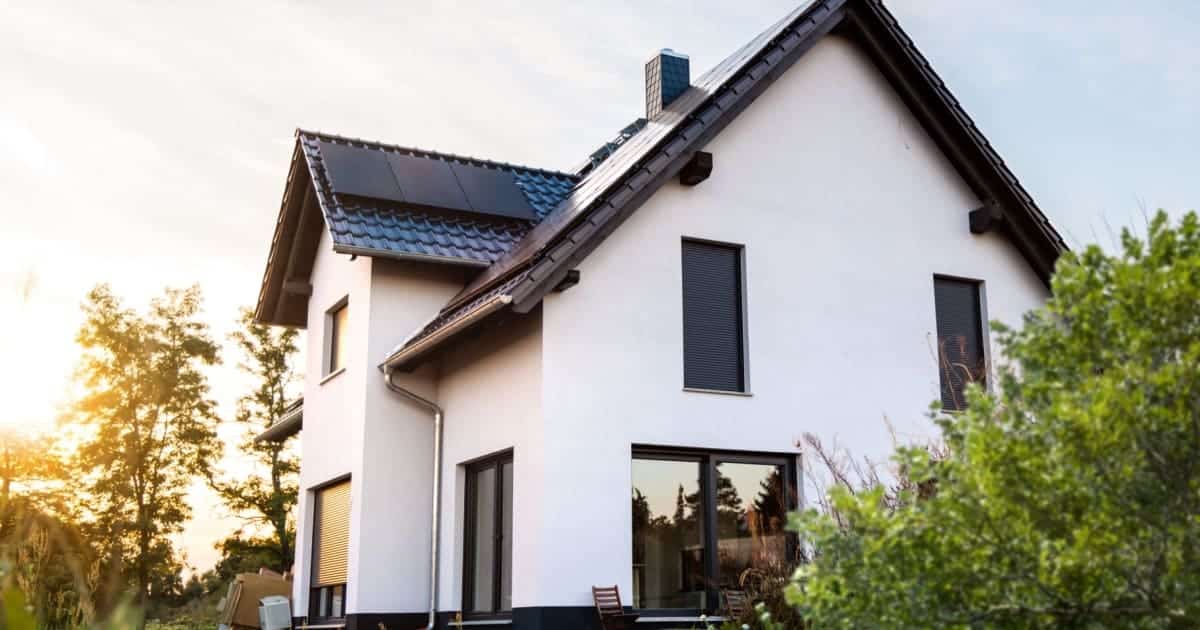 Panneau solaire de 4000w sur toiture