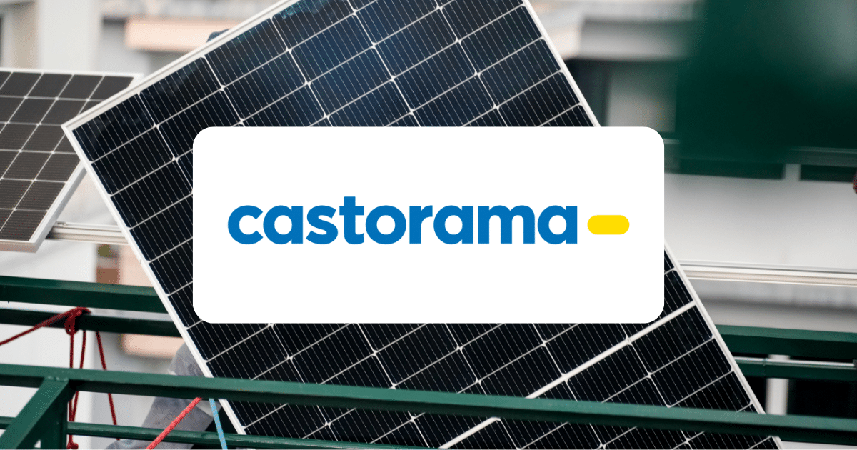 panneau solaire noir comparable ç ceux vendus chez Castorama