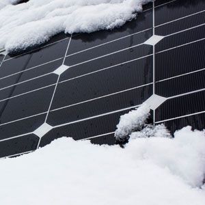 l'influence des températures sur un panneau solaire