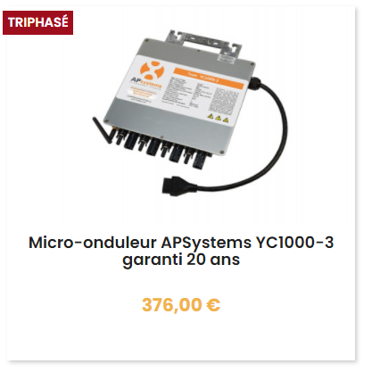 micro onduleur apsystems yc1000 3