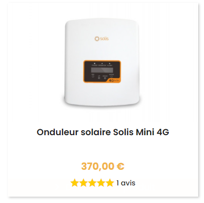 onduleur central solis mini