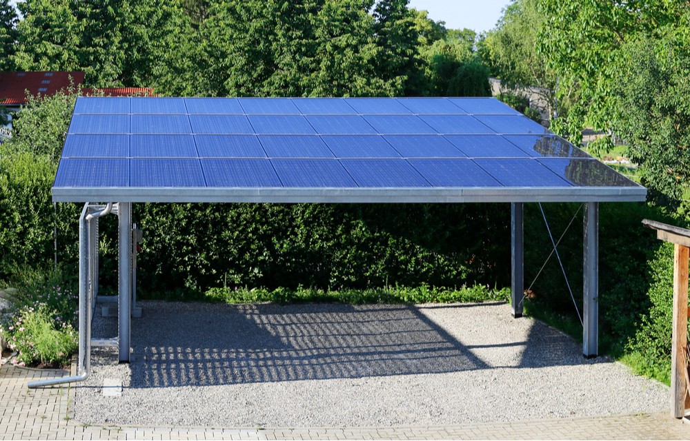 pergola solaire garage