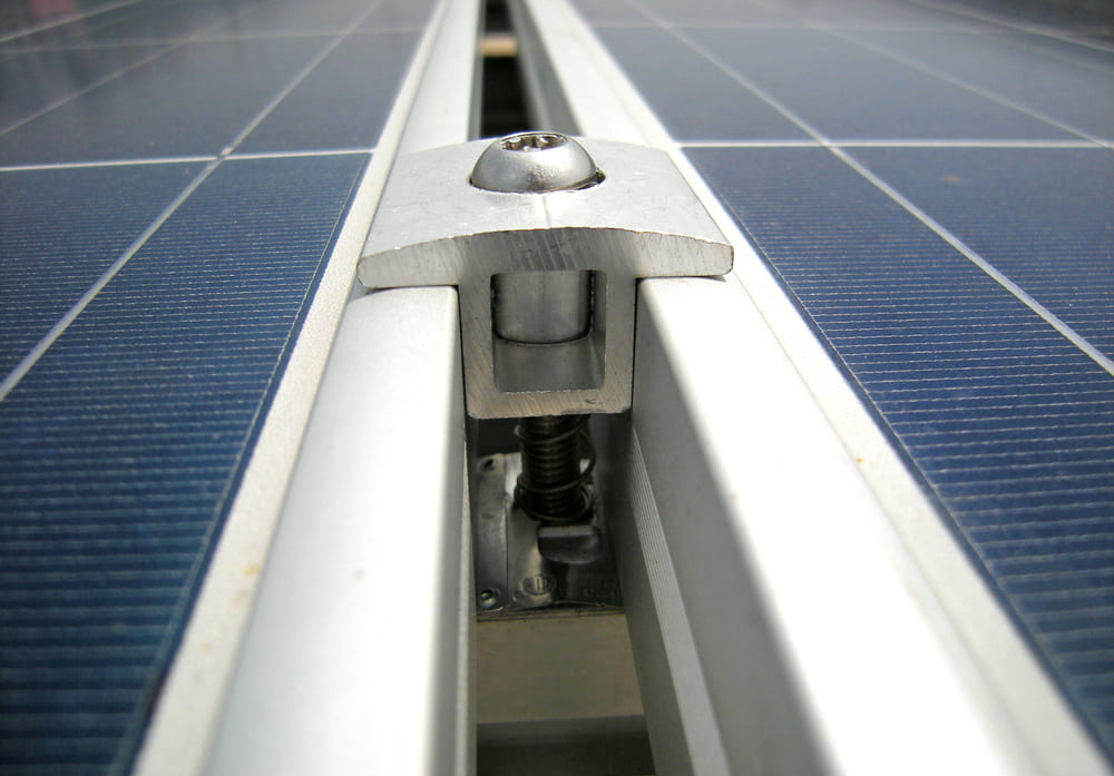 pince de fixation de panneau solaire
