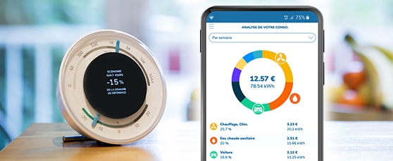 Suivi de consommation électrique Ecojoko