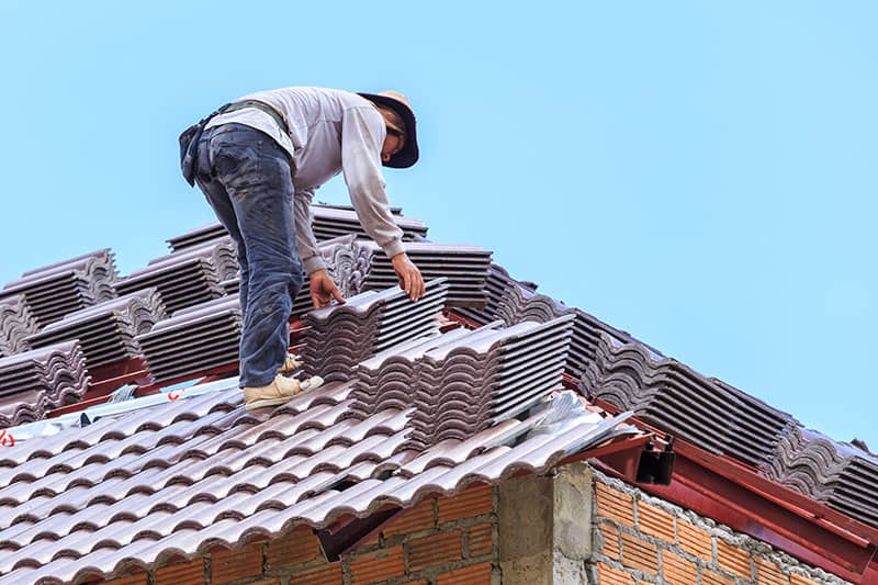 Tuiles solaires en béton