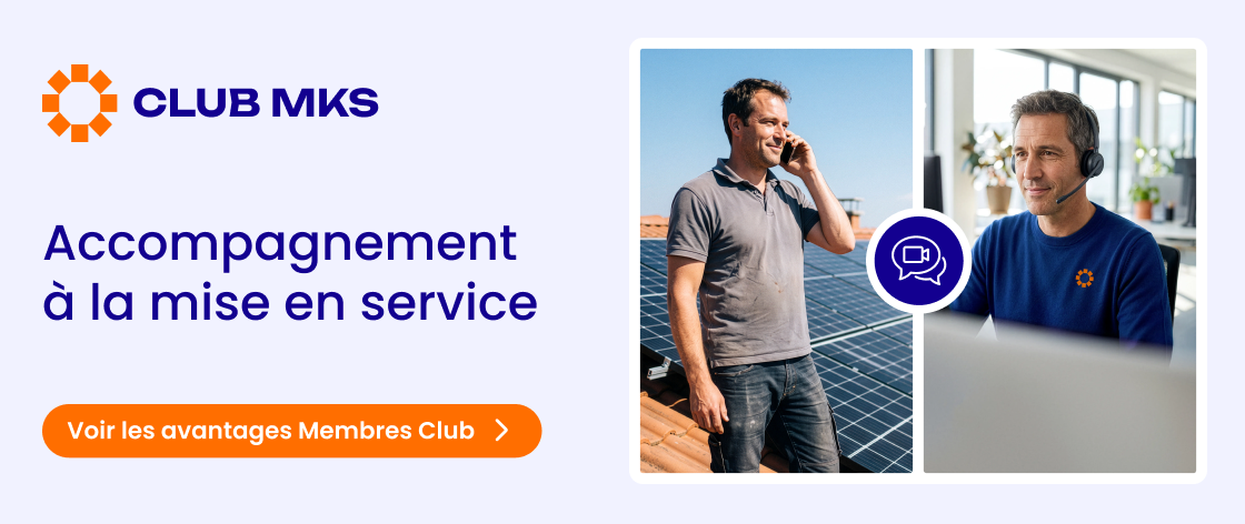 Club MKS : accompagnement à la mise en service