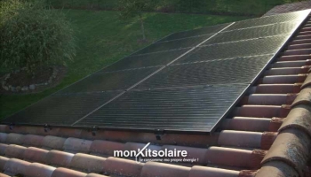 Installation du kit solaire autoconsommation 2500W sur Tuiles