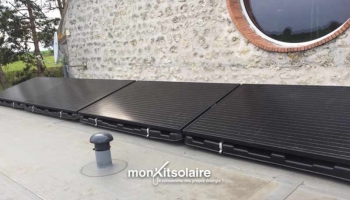 Installation du kit solaire autoconsommation 1200 W sur bacs Renusol