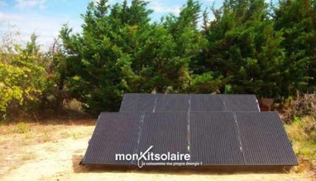 Installation du kit solaire autoconsommation 2400 W - Aude