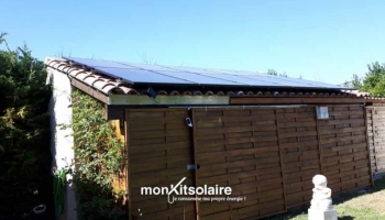 Installation du kit solaire autoconsommation 3000 W de Joël.