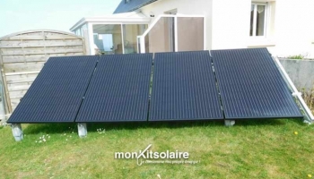 Installation du kit solaire autoconsommation 1200 W - Côtes d'Armor