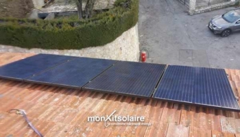 Installation du kit solaire autoconsommation 2000W - Alpes Maritimes