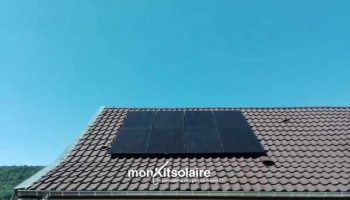 Installation du kit solaire de Bernard - 2400 Wc