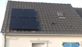 Installation du kit solaire autoconsommation 1200 W de Johann
