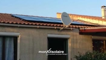 Installation du kit solaire autoconsommation 3000 W dans le Gard