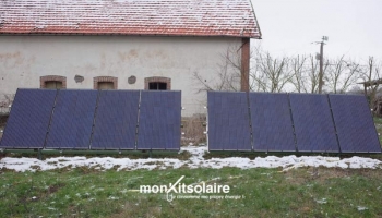 Installation du kit solaire autoconsommation 2000 W chez Pierre dans l'Yonne