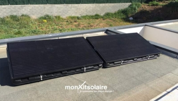 Installation du kit solaire autoconsommation de Bruno - 600 W