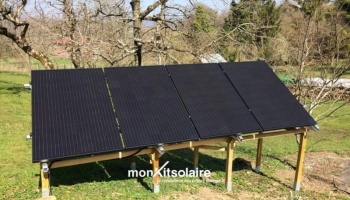 Installation du kit solaire autoconsommation 1200W de Damien