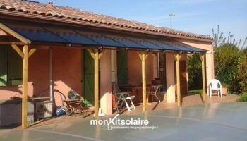 Installation du kit panneau solaire autoconsommation 2400 W de Joseph