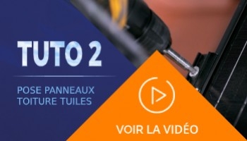 Vidéo - Installer des panneaux solaires sur une toiture en tuiles