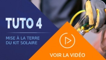 Vidéo - Comment procéder à la mise à la terre d'un kit solaire ?