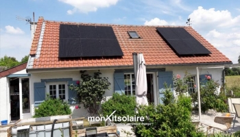 Installation du kit solaire autoconsommation 3000W chez Hugues
