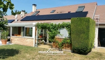 Installation du kit solaire 2400 W par Thierry