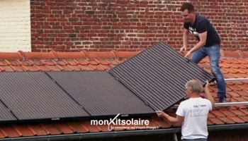 Installation du kit solaire autoconsommation 1800 W de Thomas 