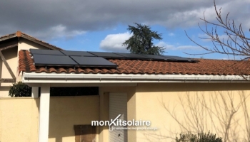 Installation du kit solaire autoconsommation 2400 W – Gironde
